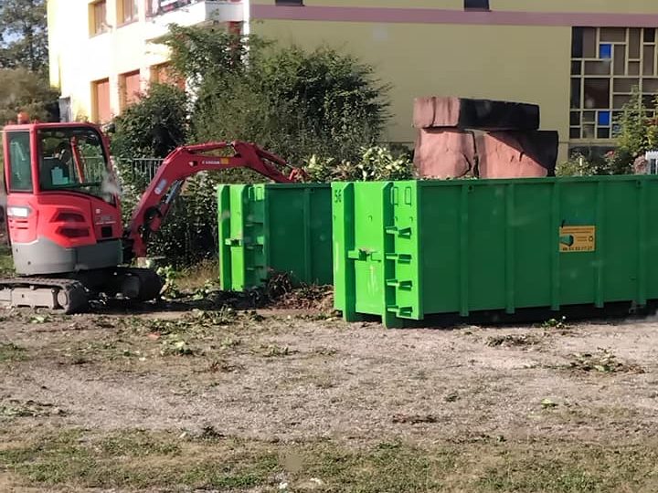 Location benne déchets vert Furdenheim 67117